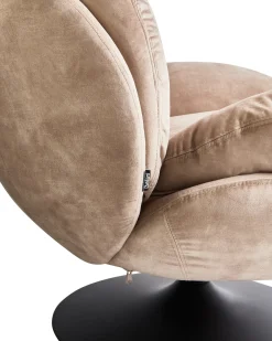 Dreje stol NOLVIK Velour Sand Beige