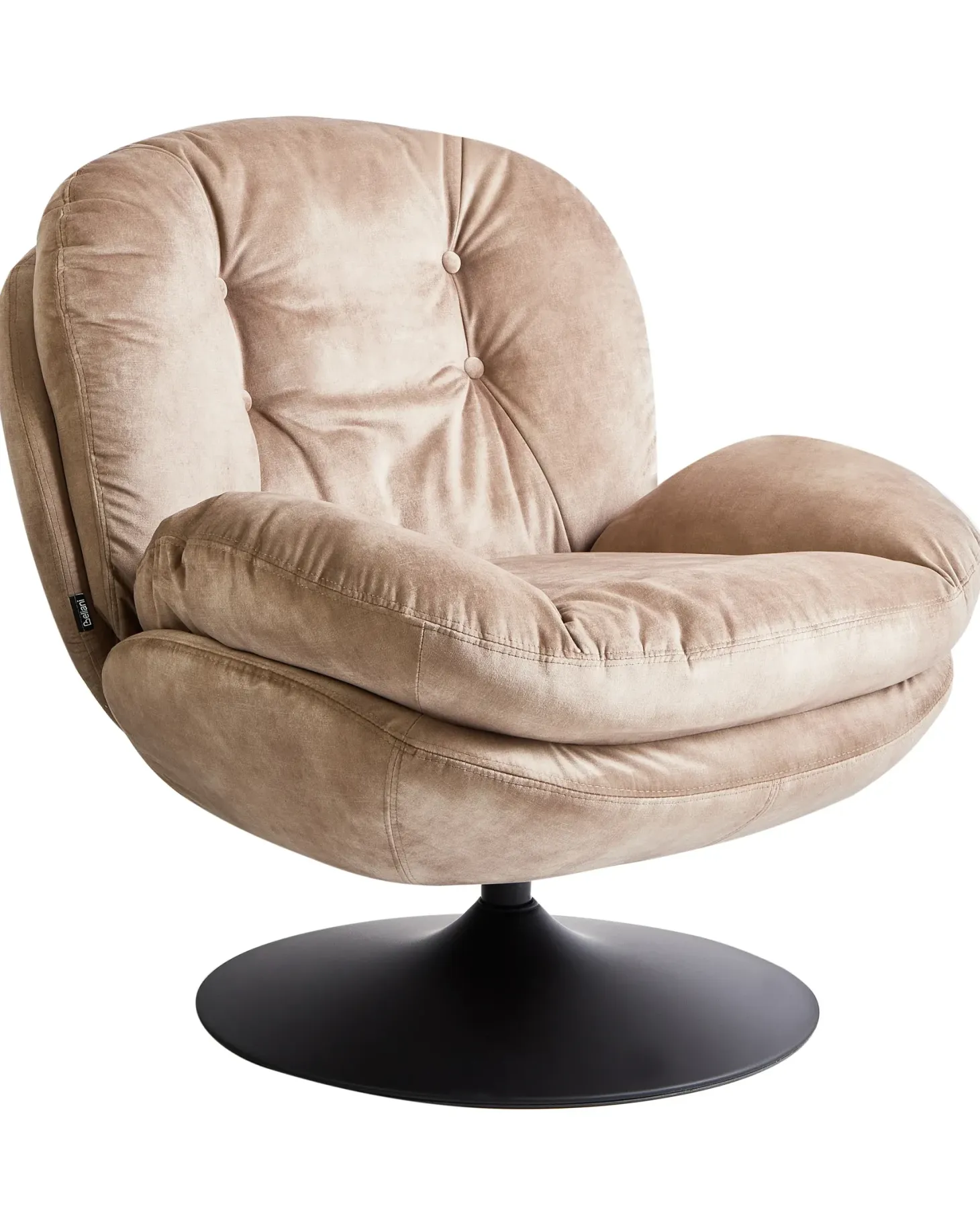 Dreje stol NOLVIK Velour Sand Beige