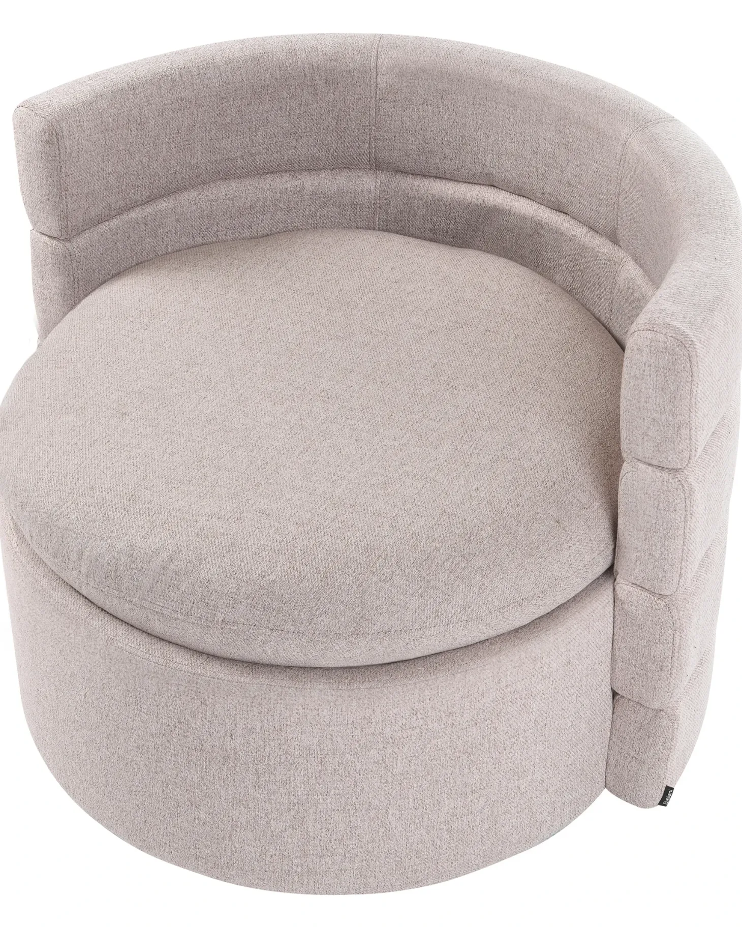 Dreje stol RANDERS med opbevaring Beige