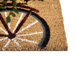 Dørmåtte AVAK Naturlig 50 x 80 cm Cykel Kokos
