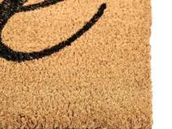 Dørmåtte BALANAN Naturlig 60 x 90 cm Tekst Kokos
