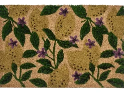 Dørmåtte TAZLINA Multifarvet 50 x 80 cm Citron Kokos