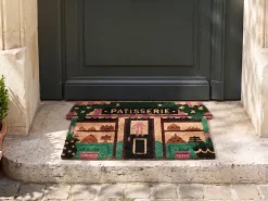 Dørmåtte TERNATE Multifarvet 60 x 90 cm Kokos