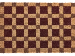 Dørmåtte VILLASIS Beige/brun 60 x 90 cm Kokos