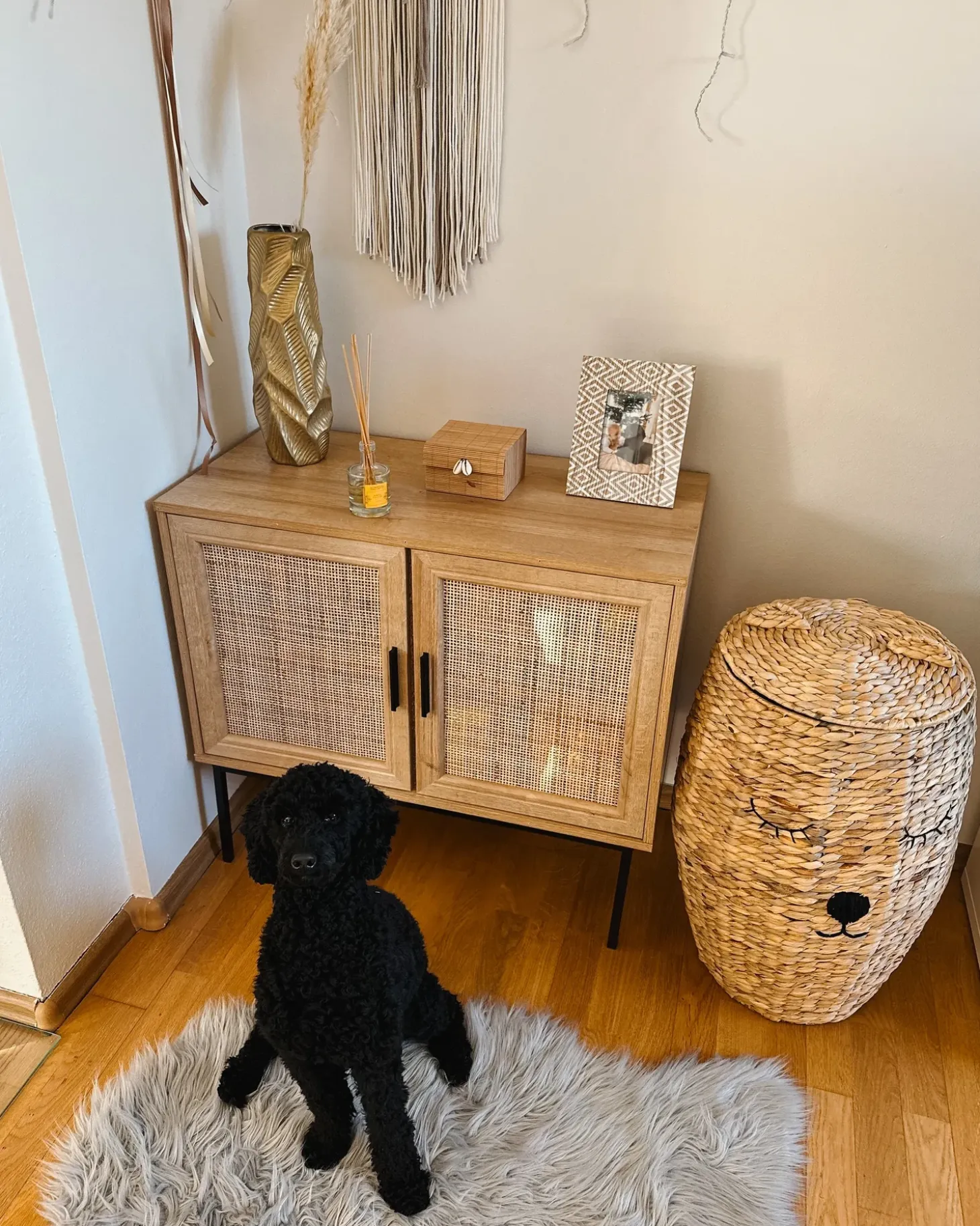 Dětský košík Bamse SAMBUR Flet Naturlig
