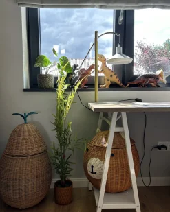 Dětský košík Pære VAGSOY Rattan Naturlig