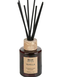 Duftlys med duftpinde DARK ELEGANCE 9 cm Brun
