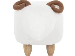 Dyrepuf LAMB Hvid Lam