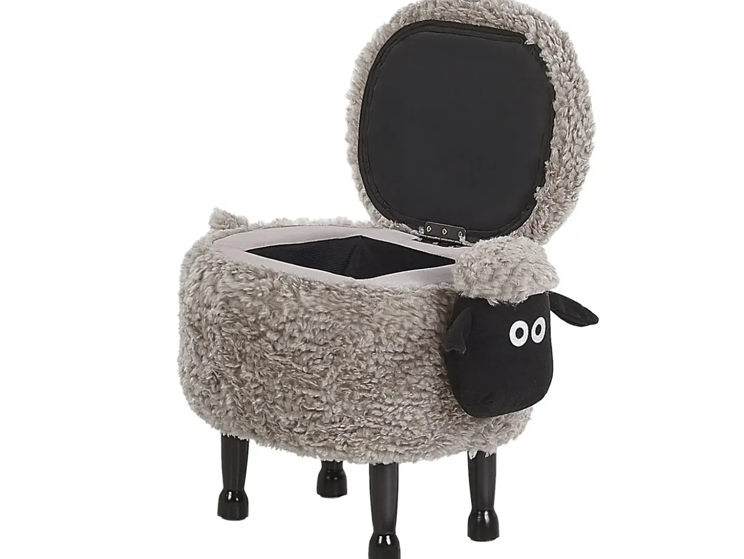 Dyrepuf med opbevaring SHEEP Grå Får