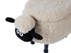 Dyrepuf med opbevaring SHEEP Lys Beige Får