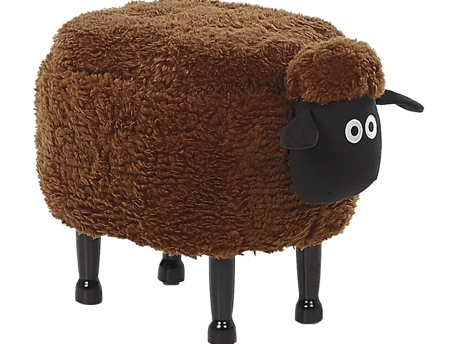 Dyrepuf med opbevaring SHEEP Brun Får