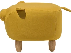 Dyrepuf PIGGY Gul Gris