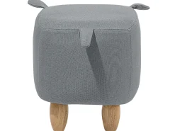 Dyrepuf PIGGY Lysegrå Gris