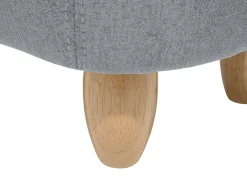 Dyrepuf PIGGY Lysegrå Gris