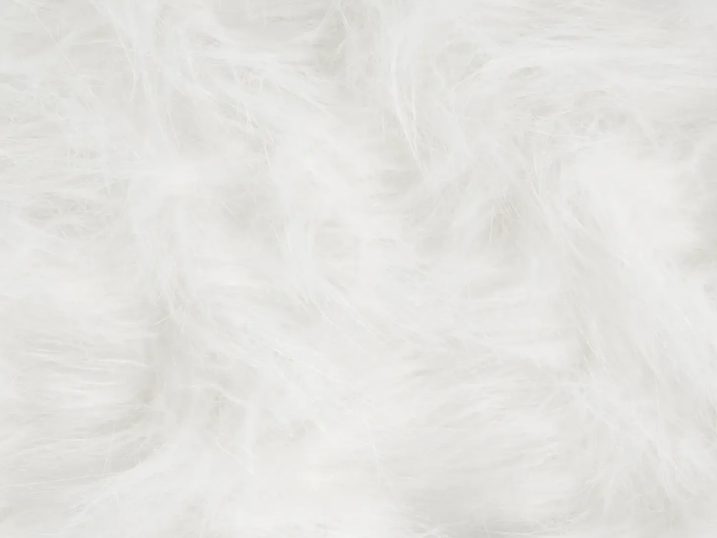 Dyrepuf WOOLLY Kunstig pels Hvid Næsehorn