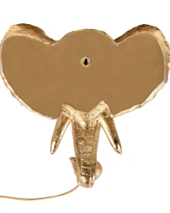 Elefant Væglampe ELEPHANTI Guld