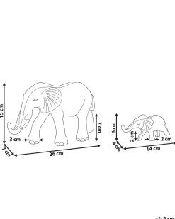 Elefant SEDLARI Metal Guld
