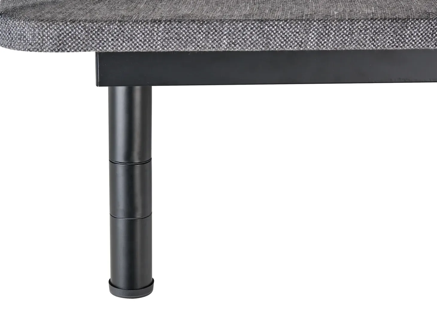 Elektrisk justerbar sengebund BRUNOY 180 x 200 cm Grå