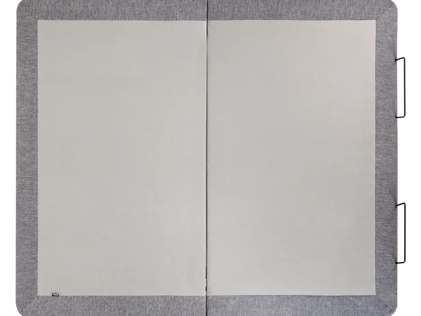 Elektrisk justerbar sengebund BRUNOY 180 x 200 cm Grå