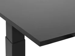 Elektrisk justerbart hæve sænkebord DESTIN II Sort 160 cm 72 cm