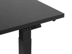 Elektrisk justerbart hæve sænkebord DESTIN II Sort 160 cm 72 cm