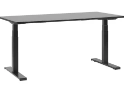 Elektrisk justerbart hæve sænkebord DESTIN II Sort 160 cm 72 cm