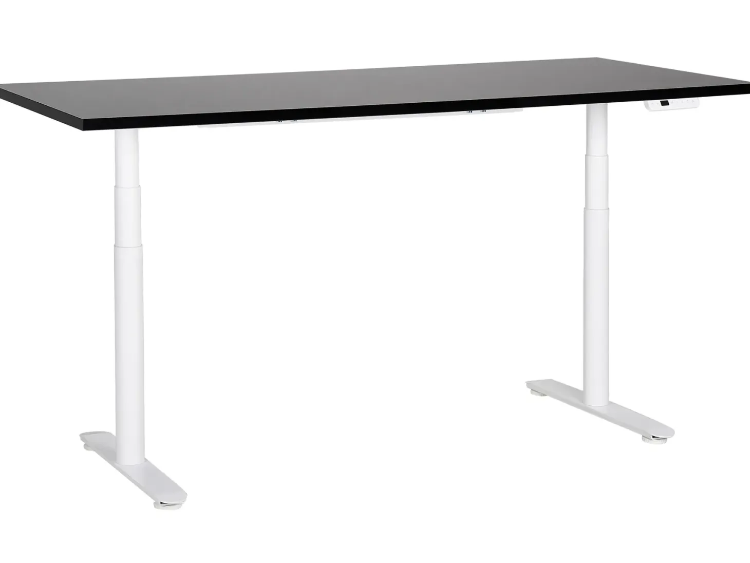 Elektrisk justerbart hæve sænkebord DESTINAS Sort/hvid 180 cm 80 cm