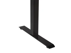 Elektrisk justerbart hæve sænkebord DESTINES Sort 180 cm 80 cm