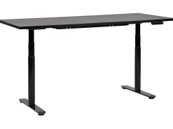 Elektrisk justerbart hæve sænkebord DESTINAS Sort 180 cm 80 cm