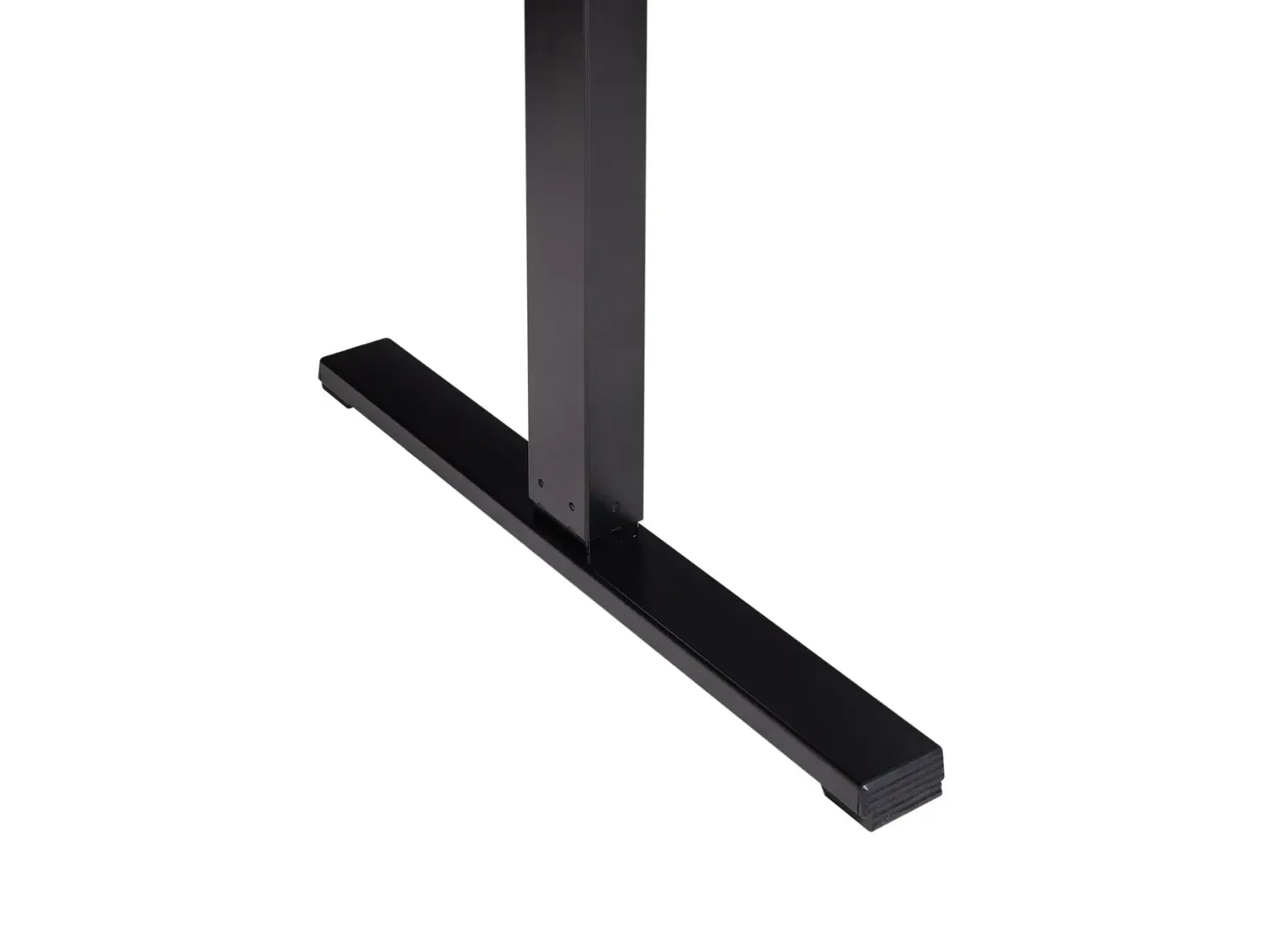 Elektrisk justerbart hæve sænkebord TAVARES Brun/sort 120 cm 60 cm