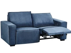 Elektrisk recliner sofa 2 personers NUKARI Blå