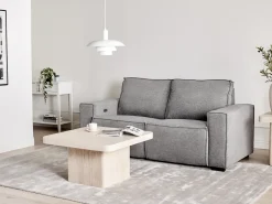 Elektrisk recliner sofa 2 personers NUKARI Grå