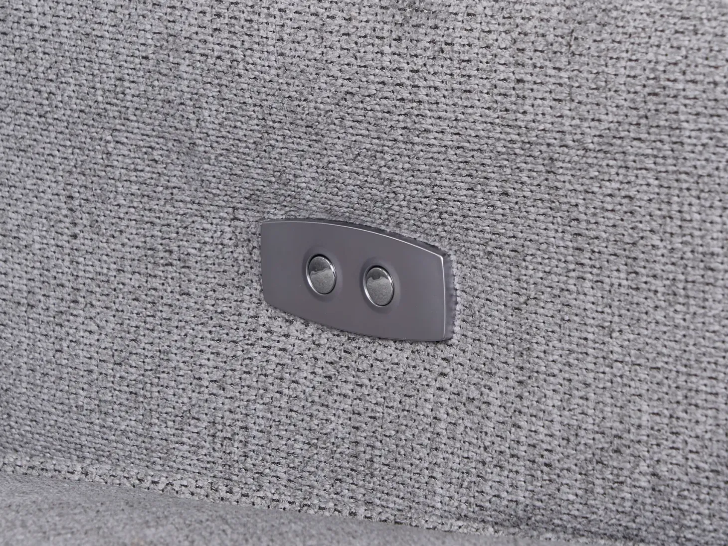 Elektrisk recliner sofa 2 personers NUKARI Grå