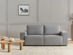 Elektrisk recliner sofa 2 personers NUKARI Grå