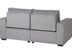 Elektrisk recliner sofa 2 personers NUKARI Grå