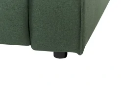 Elektrisk recliner sofa 2 personers ULVEN Mørkegrøn med USB-port