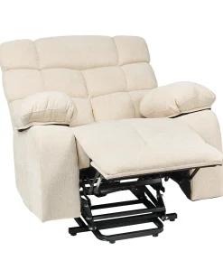 Elektrisk recliner stol ARES Inkl. fodstøtte Lys Beige