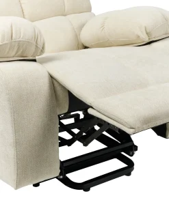 Elektrisk recliner stol ARES Inkl. fodstøtte Lys Beige