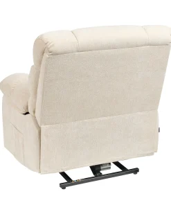 Elektrisk recliner stol ARES Inkl. fodstøtte Lys Beige