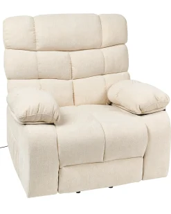 Elektrisk recliner stol ARES Inkl. fodstøtte Lys Beige