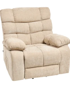 Elektrisk recliner stol ARES Inkl. fodstøtte Beige