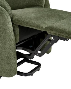 Elektrisk recliner stol ELEGY Inkl. fodstøtte Grøn