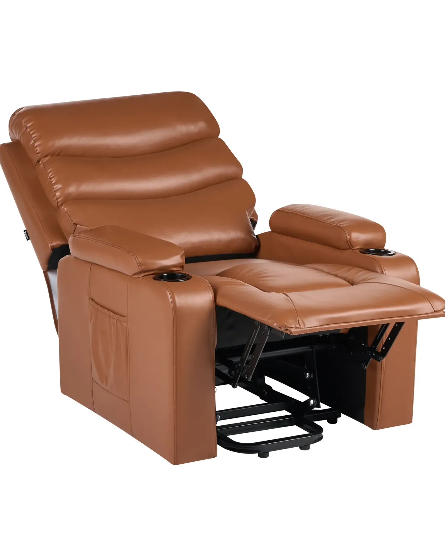 Elektrisk recliner stol ETER Kunstlæder Brun