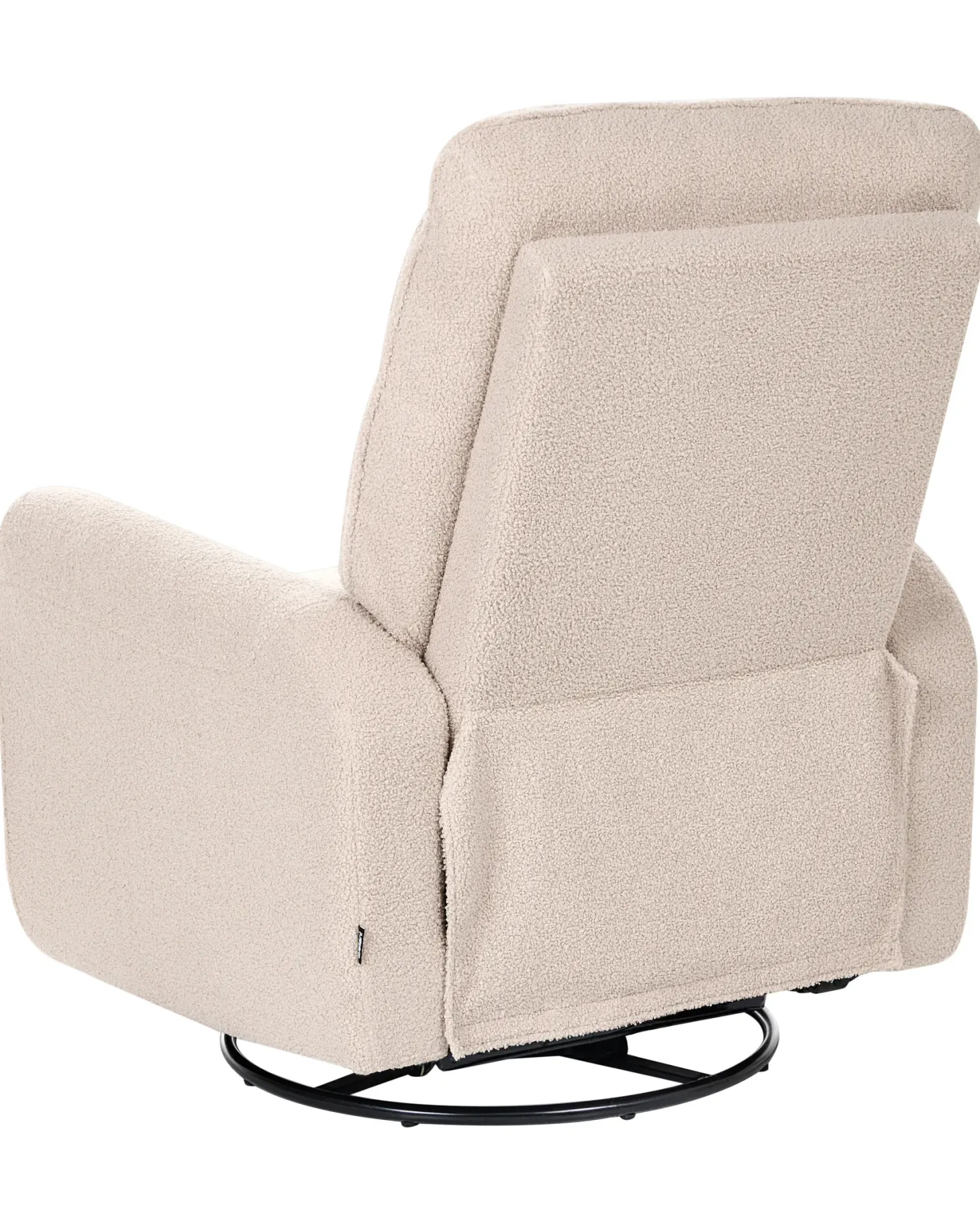 Elektrisk recliner stol FOBOS Boucle Lys Beige