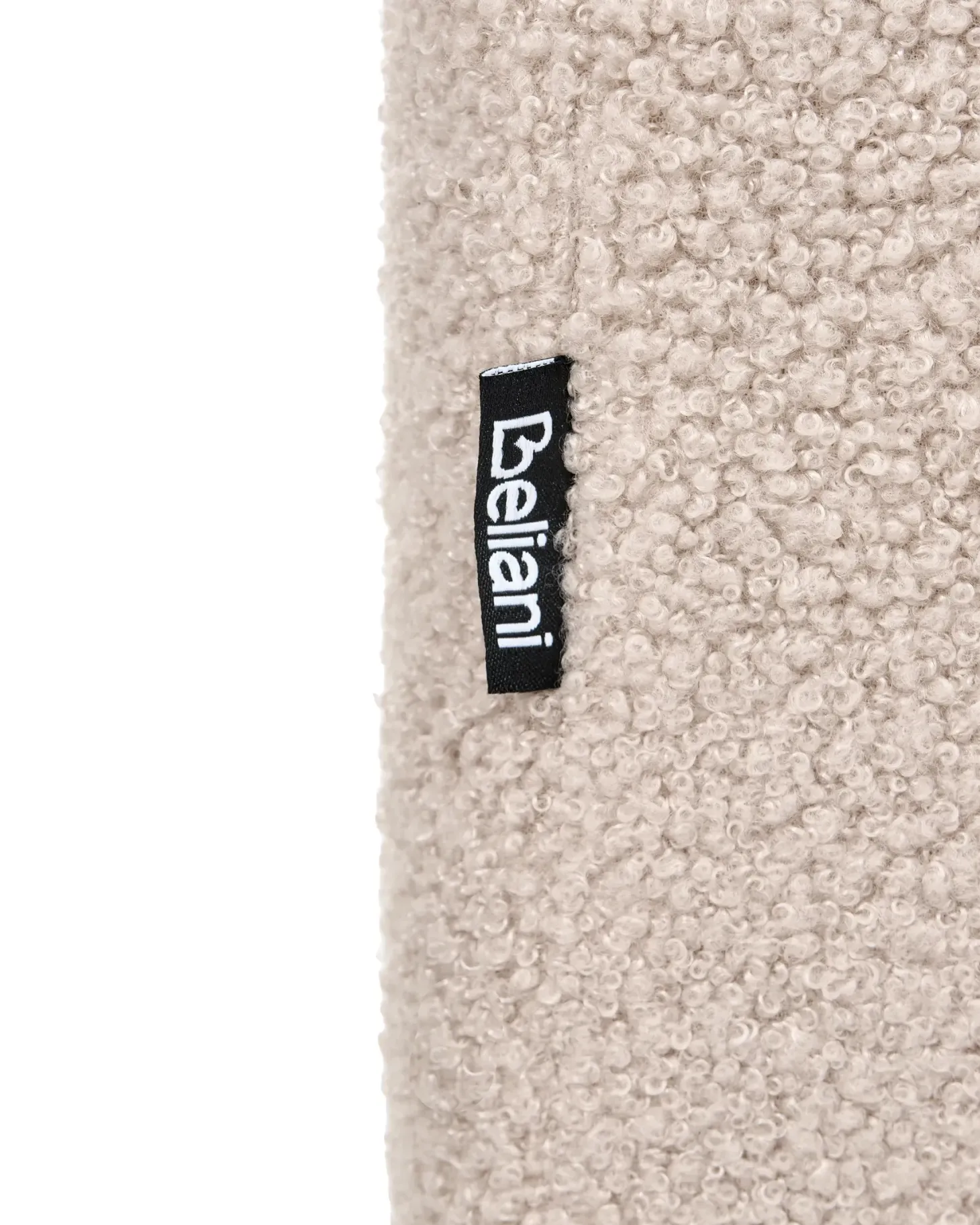 Elektrisk recliner stol FOBOS Boucle Lys Beige