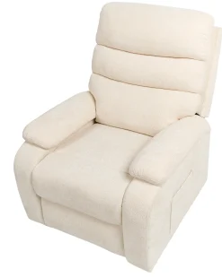 Elektrisk recliner stol RISE Inkl. fodstøtte Lys Beige