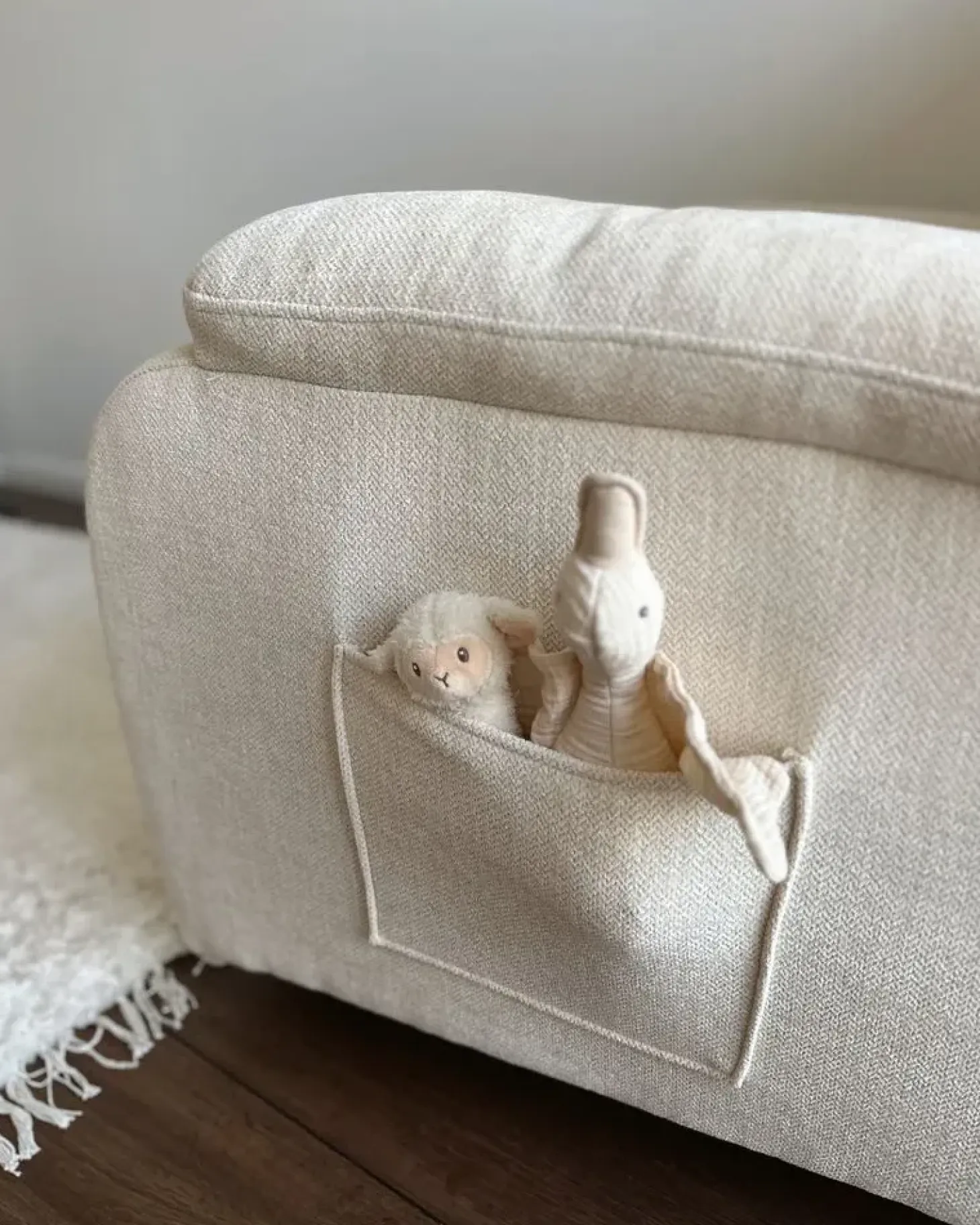 Elektrisk recliner stol RISE Inkl. fodstøtte Lys Beige