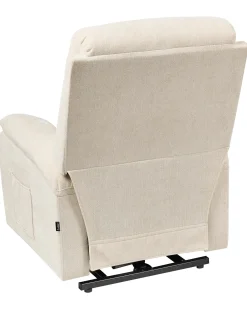 Elektrisk recliner stol RISE Inkl. fodstøtte Lys Beige