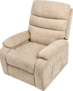 Elektrisk recliner stol RISE Inkl. fodstøtte Beige