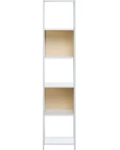 5-etagers reol BOGOTA 165 cm Hvid